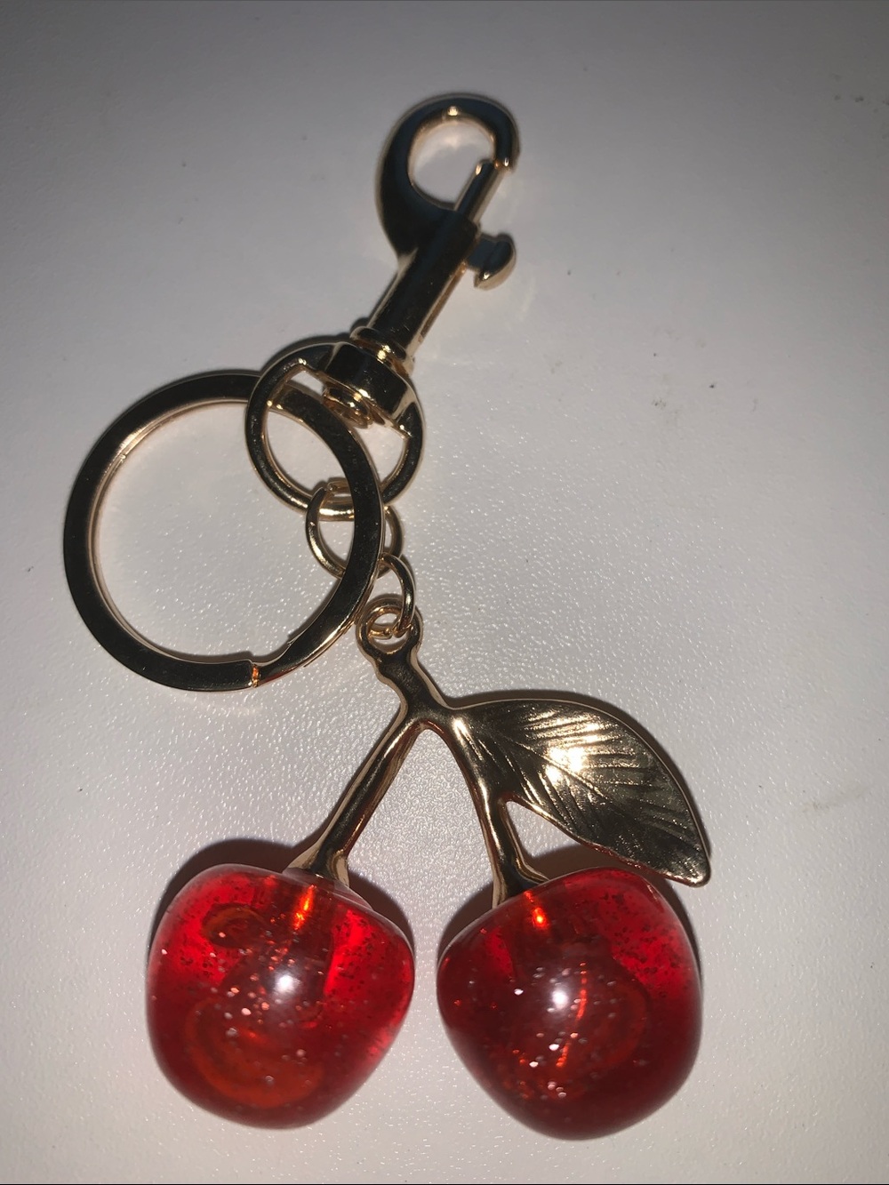 Cherry bag/purse Charm Keychain